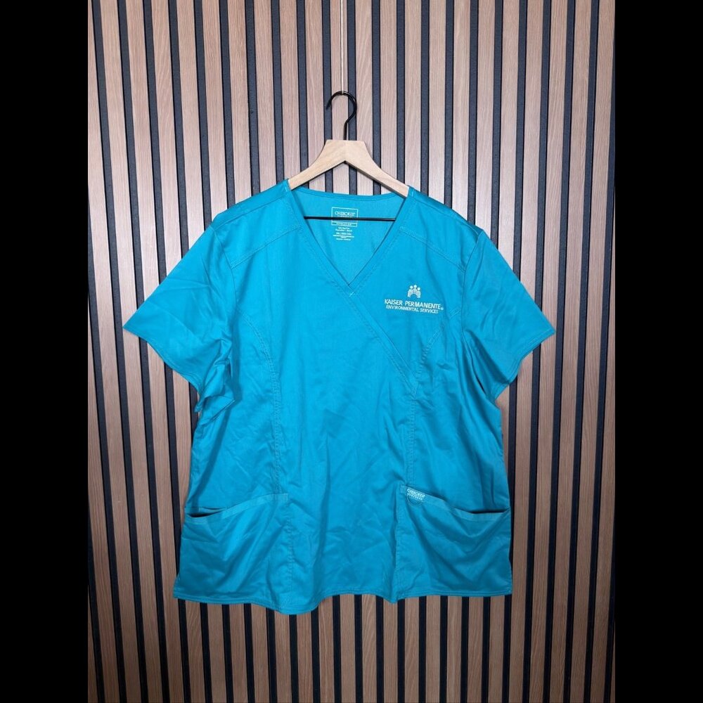 New Cherokee x Kaiser Permanete Uniform Shirt 3XL Women Modern Classic Scrub Top